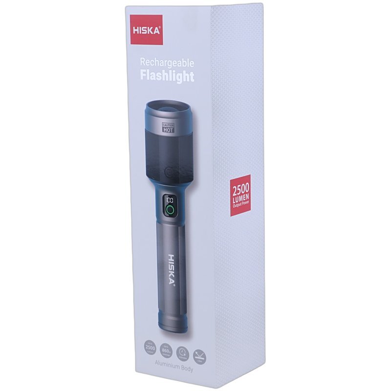 چراغ قوه شارژی Hiska HR-48