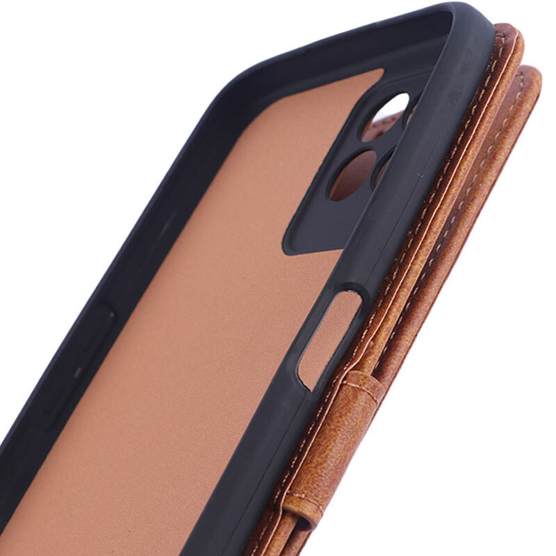 کیف چرمی مگنتی ریلمی Narzo 50 محافظ لنزدار