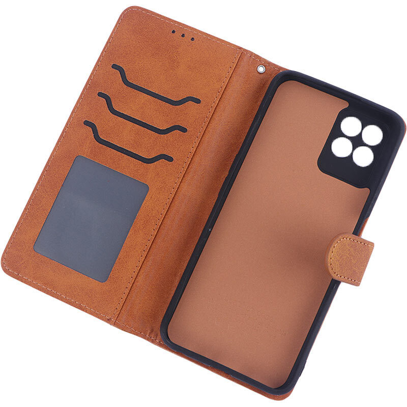 کیف چرمی مگنتی ریلمی Narzo 50 محافظ لنزدار