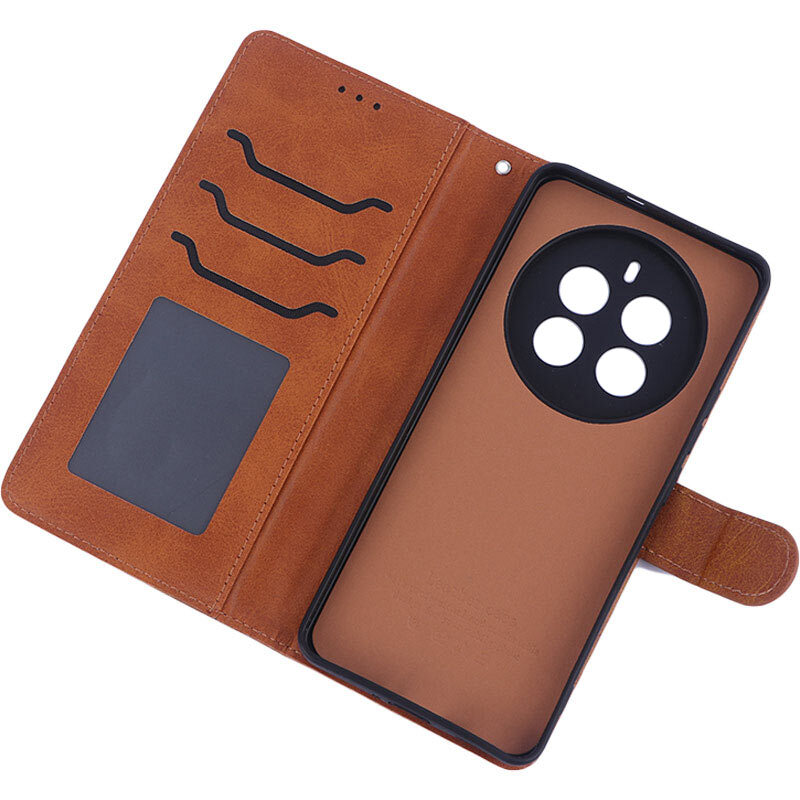 کیف چرمی مگنتی ریلمی Realme 12 Pro Plus محافظ لنزدار