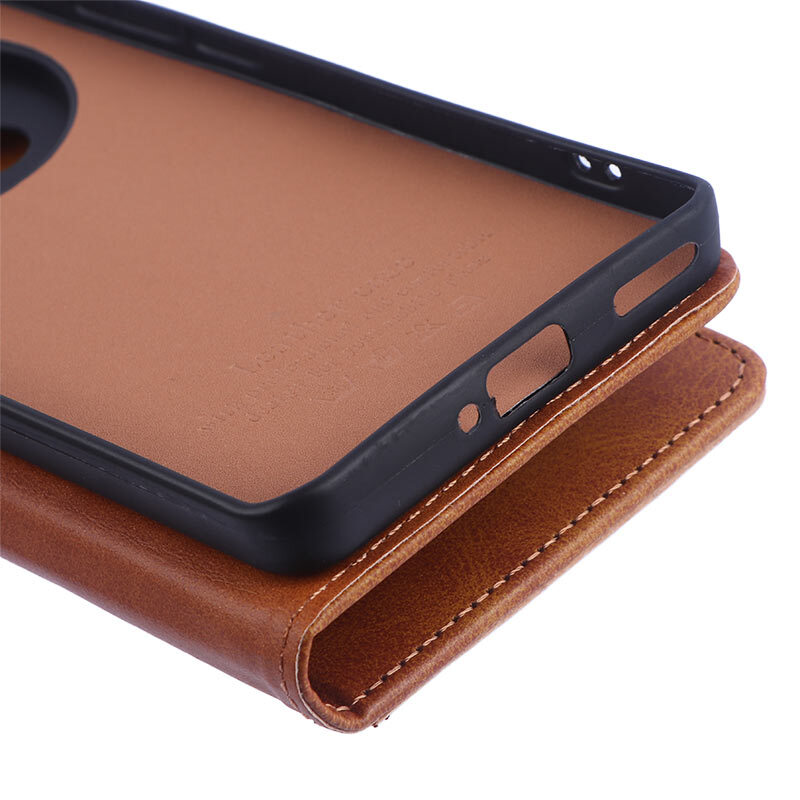 کیف چرمی مگنتی ریلمی Realme 12 Pro Plus محافظ لنزدار