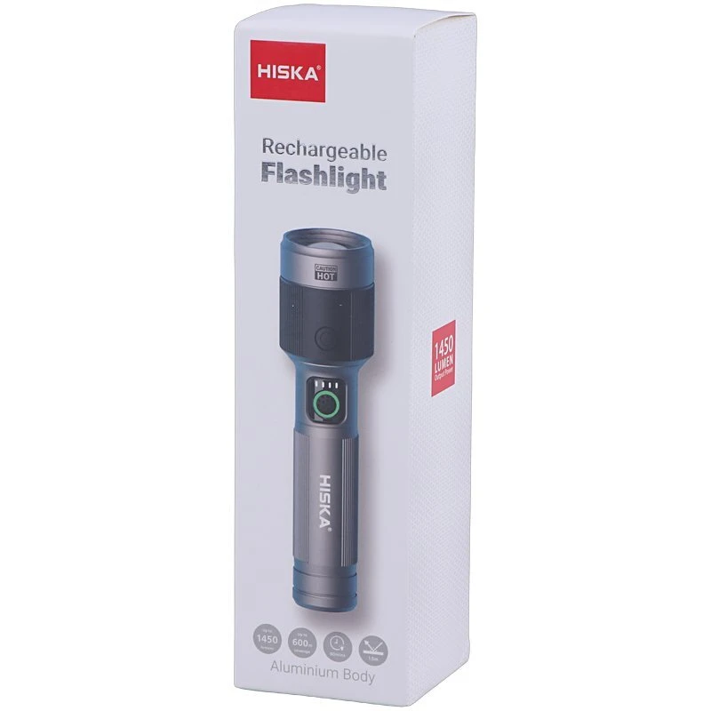 چراغ قوه شارژی Hiska HR-47