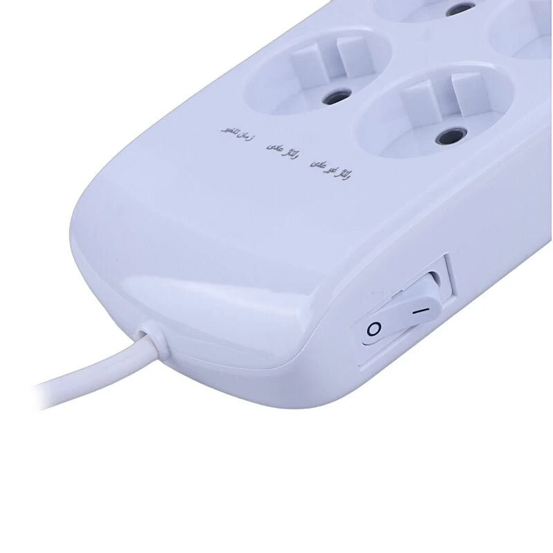 محافظ برق دیجیتال کامپیوتر و صوتی تصویری 6 خانه فروزش Lotus LT600D با کابل 2.8 متری