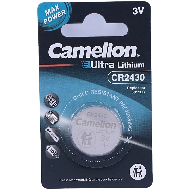 باتری سکه ای Camelion Lithium CR2430 بسته 10 عددی
