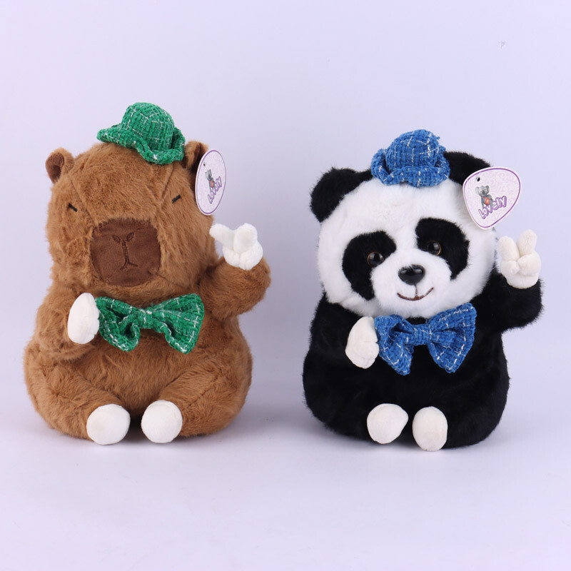 عروسک پولیشی پاندا و کاپی بارا کد 8846/42