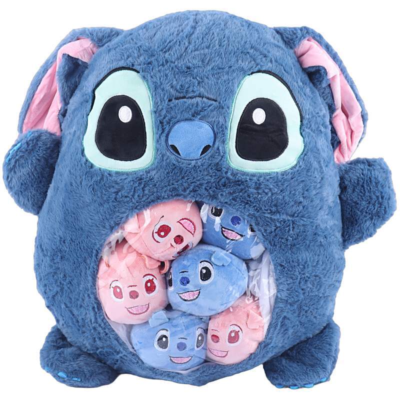 عروسک پولیشی استیچ بچه دار کد 707/12