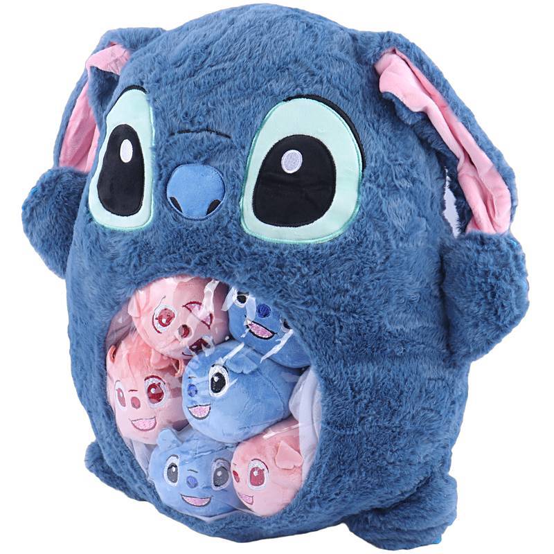 عروسک پولیشی استیچ بچه دار کد 707/12