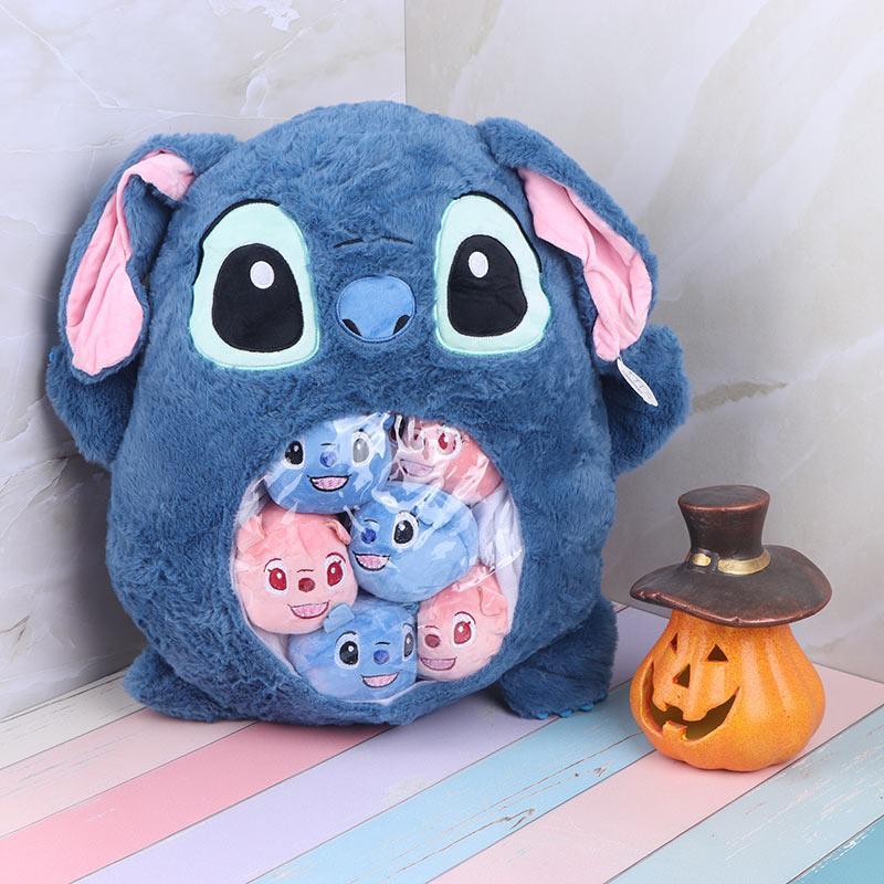 عروسک پولیشی استیچ بچه دار کد 707/12