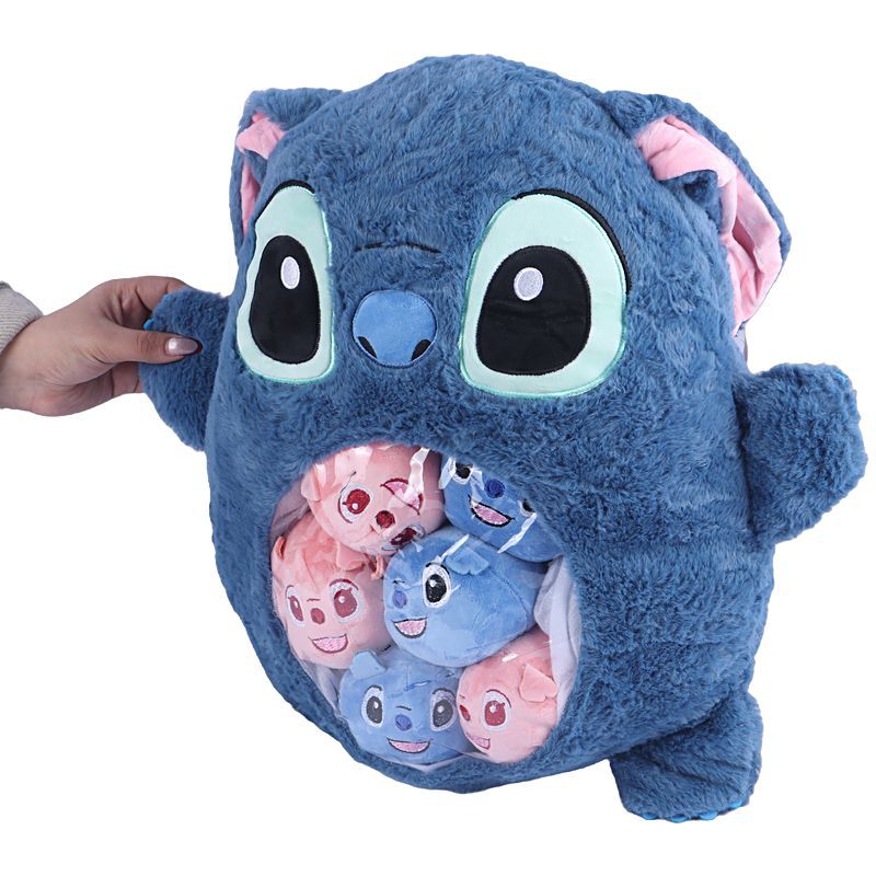 عروسک پولیشی استیچ بچه دار کد 707/12