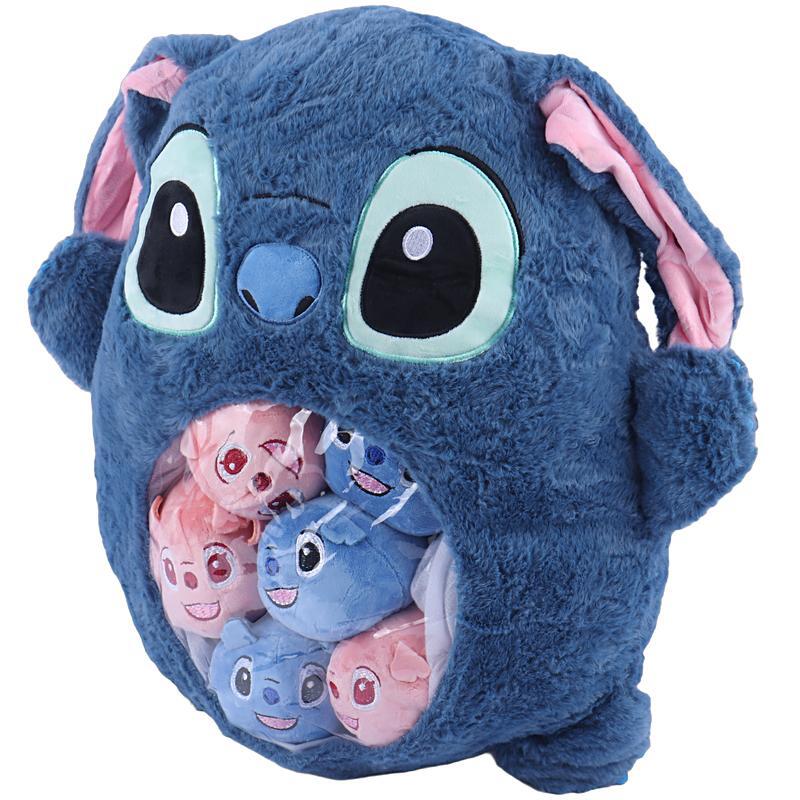 عروسک پولیشی استیچ بچه دار کد 707/12