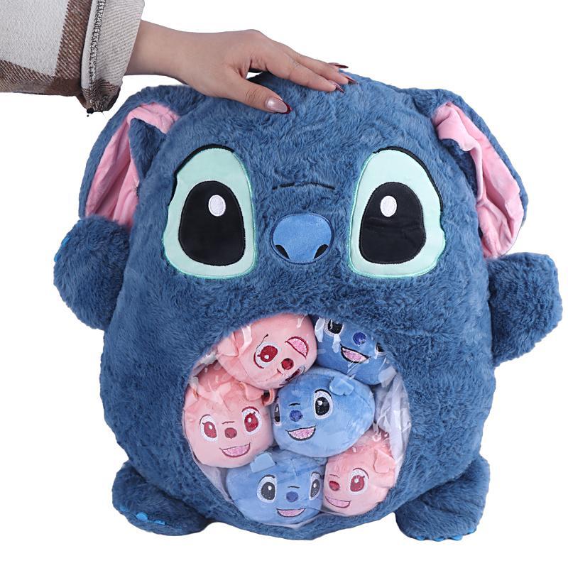 عروسک پولیشی استیچ بچه دار کد 707/12