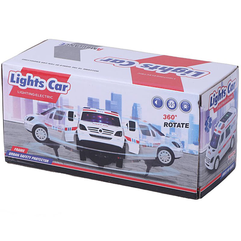 ماشین اسباب بازی آمبولانس موزیکال Lights Car No.2022D