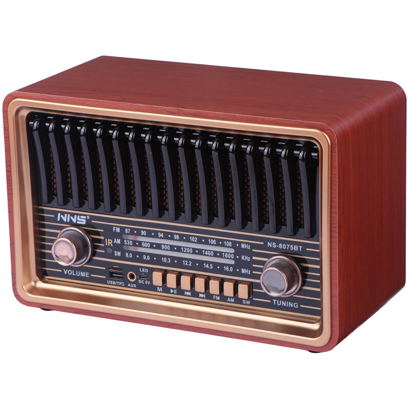 رادیو اسپیکر بلوتوثی ان ان اس NS-8075BT + ریموت کنترل