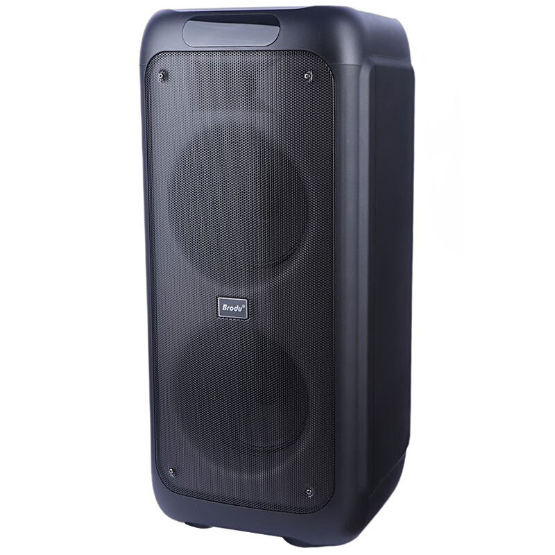 اسپیکر چمدانی بلوتوثی برودو BTS-1388 + میکروفون و ریموت کنترل