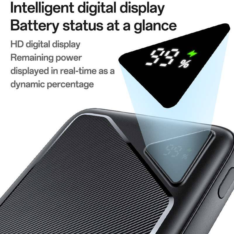 پاور بانک فست شارژ یسیدو YP80 PD 12W ظرفیت 10000 میلی آمپر ساعت