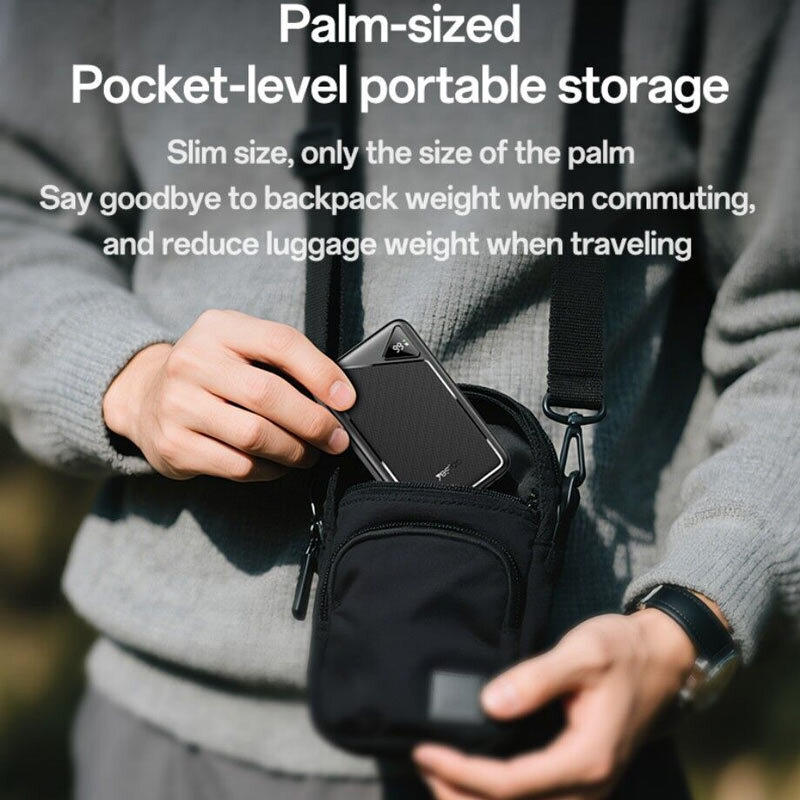 پاور بانک فست شارژ یسیدو YP80 PD 12W ظرفیت 10000 میلی آمپر ساعت