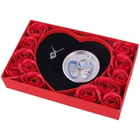 ست باکس گل و گردنبند مروارید عشق بزرگ