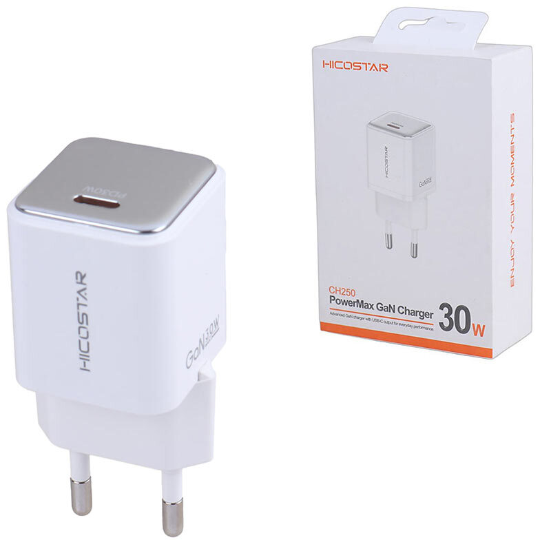 شارژر دیواری 30 وات هایکو استار CH250 GaN PD 3A