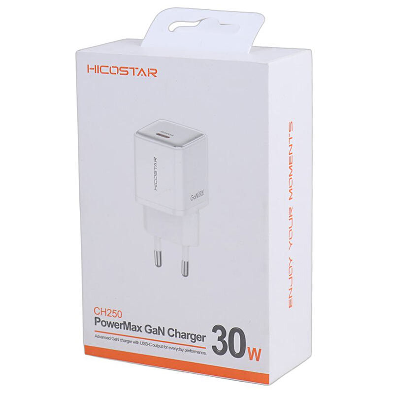 شارژر دیواری 30 وات هایکو استار CH250 GaN PD 3A