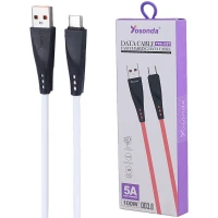 کابل تایپ سی فست شارژ 100 وات یوسوندا YXD-J29T طول 1 متر