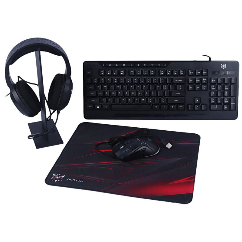 کیبورد و موس گیمینگ اونیکوما TZ5008 + هدست و پد موس