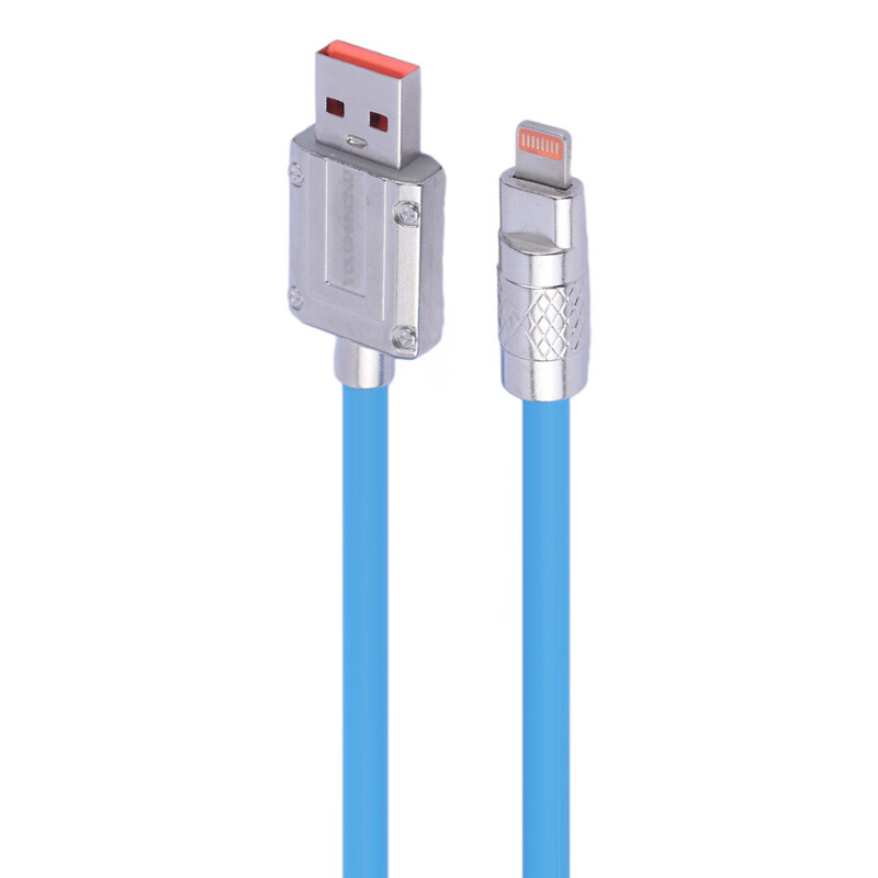 کابل لایتنینگ فست شارژ 120 وات You Shenq Ku K-36 طول 1 متر