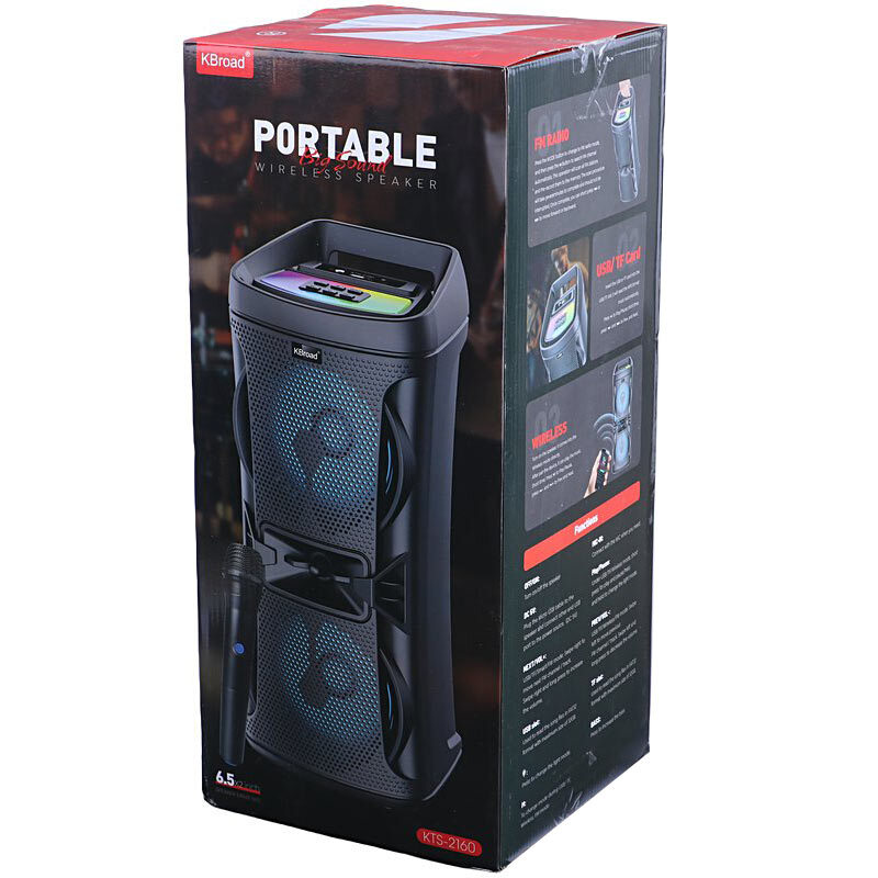 اسپیکر بلوتوثی کی برود KTS-2160 + میکروفون