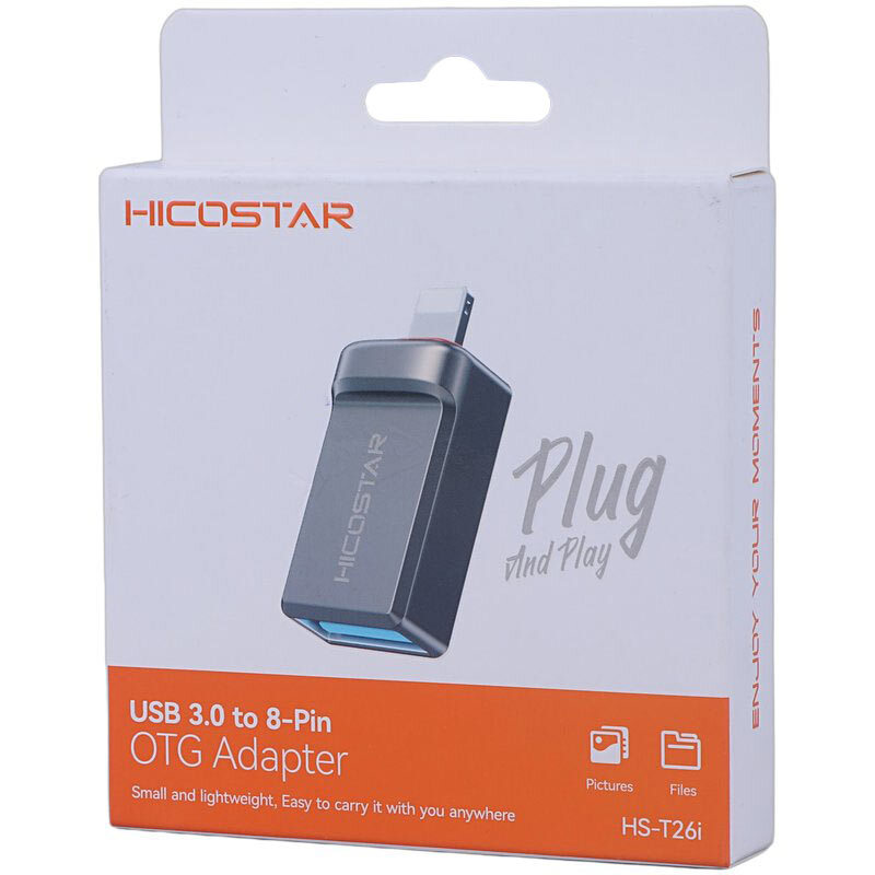 تبدیل USB3.0 OTG به لایتنینگ هایکو استار HS-T26i