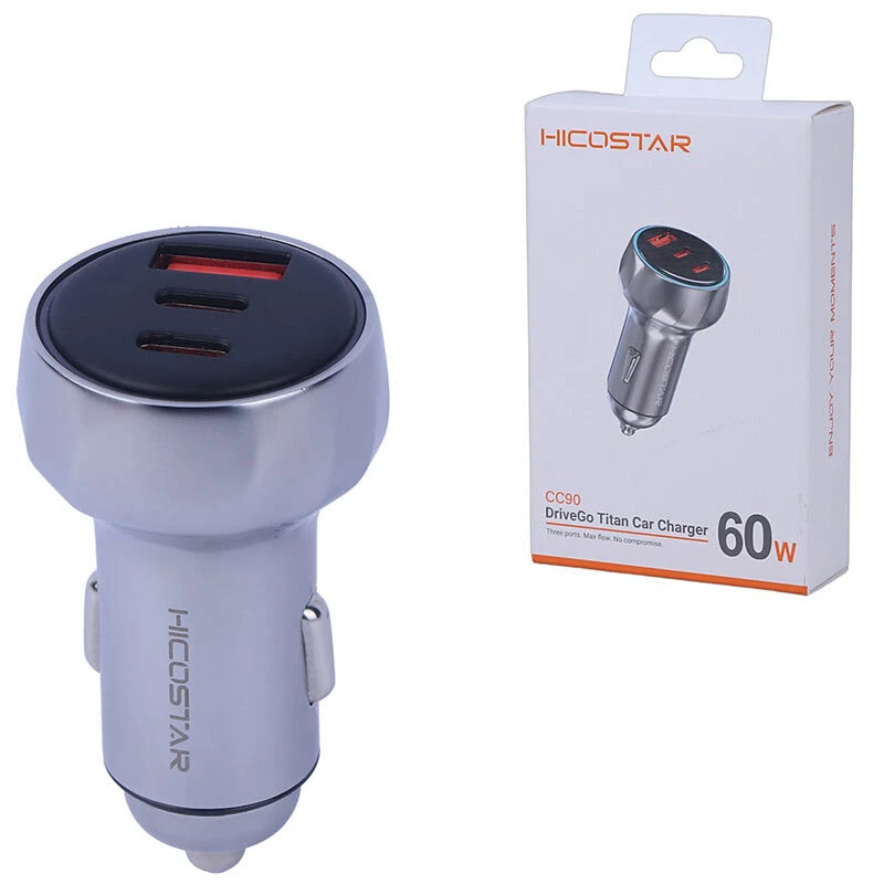 شارژر فندکی 45 وات هایکو استار CC90