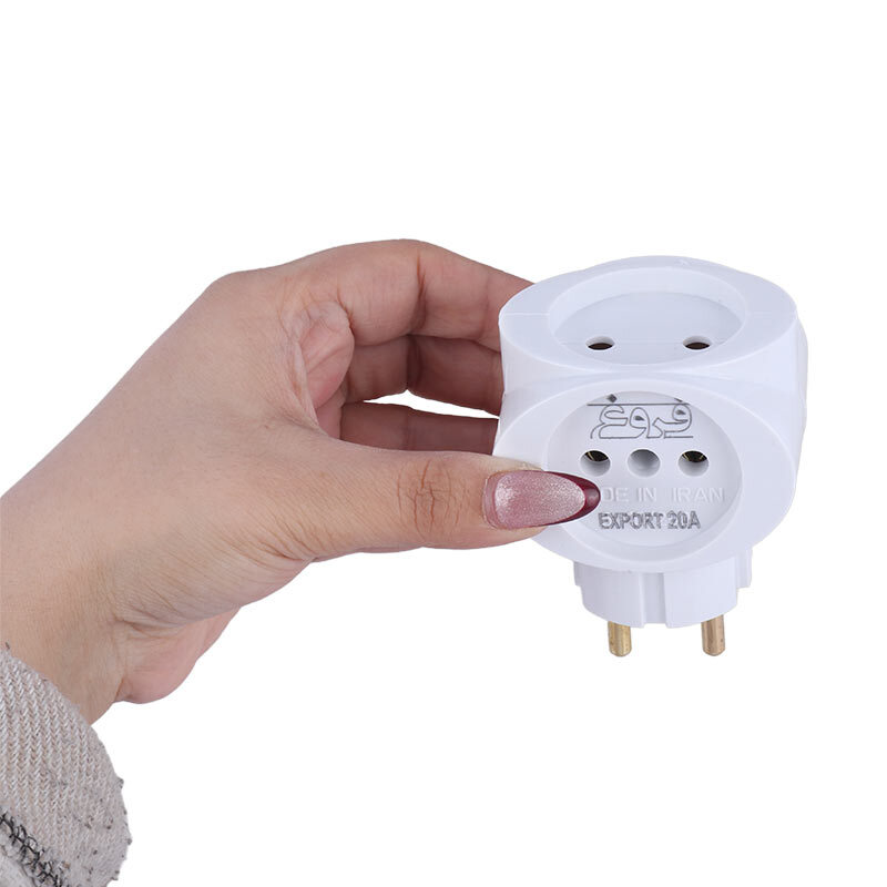 سه راهی تپل گرد برنجی فروغ الکتریک وحید