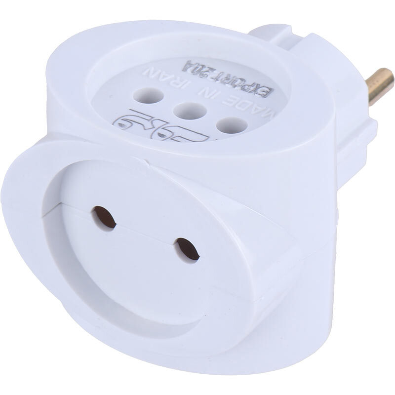 سه راهی تپل گرد برنجی فروغ الکتریک وحید