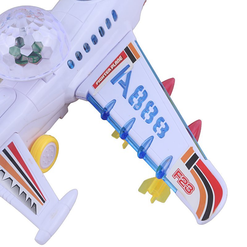 اسباب بازی هواپیما موزیکال چرخشی Warplane کد F23