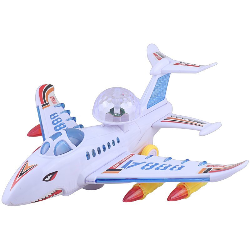 اسباب بازی هواپیما موزیکال چرخشی Warplane کد F23