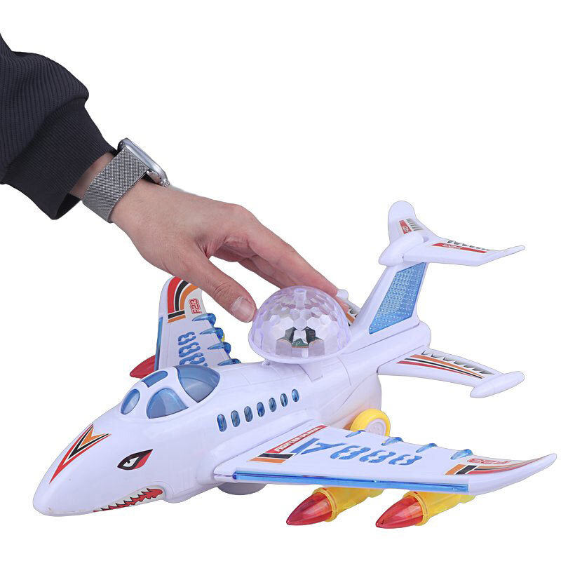 اسباب بازی هواپیما موزیکال چرخشی Warplane کد F23