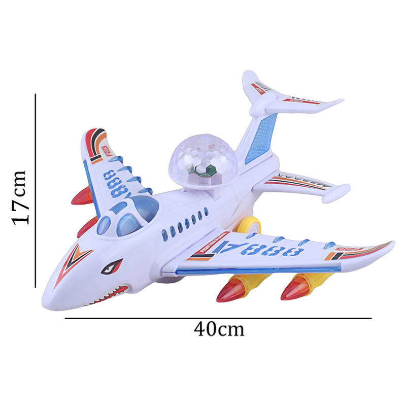 اسباب بازی هواپیما موزیکال چرخشی Warplane کد F23