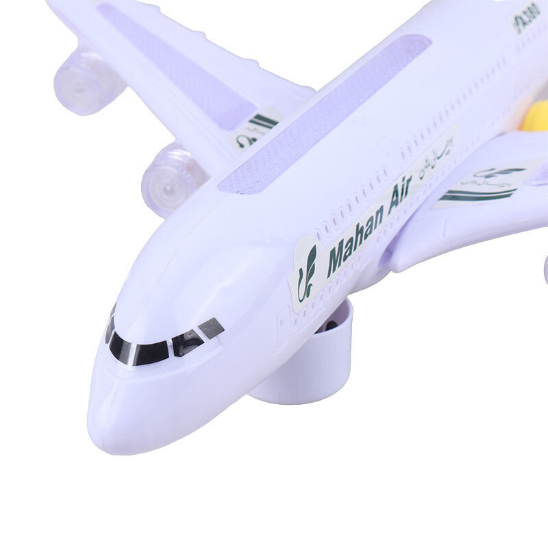 اسباب بازی هواپیما موزیکال چرخشی Mahan A380 کد MH130-330