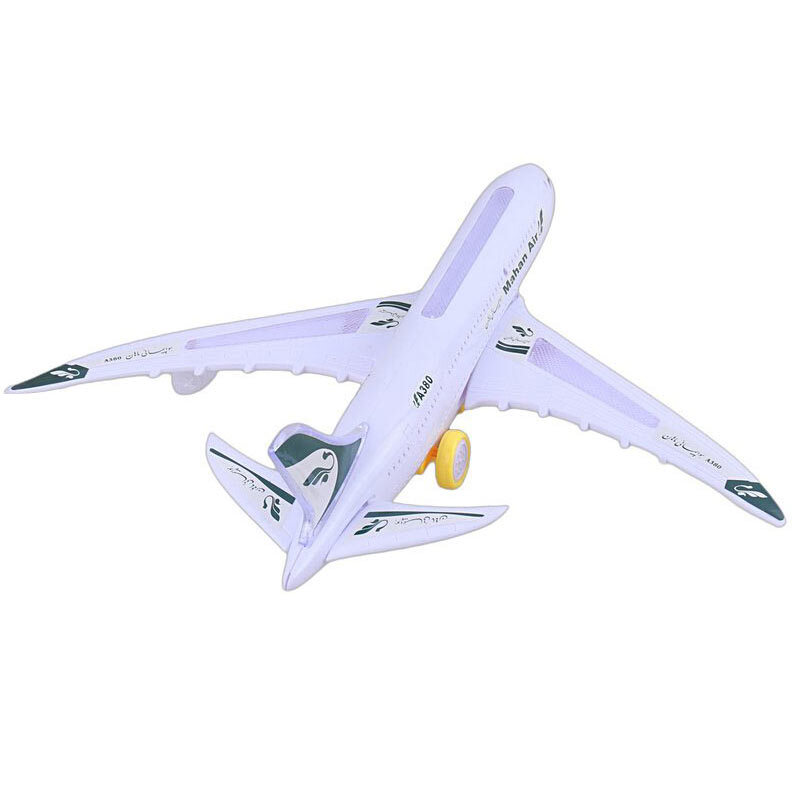 اسباب بازی هواپیما موزیکال چرخشی Mahan A380 کد MH130-330