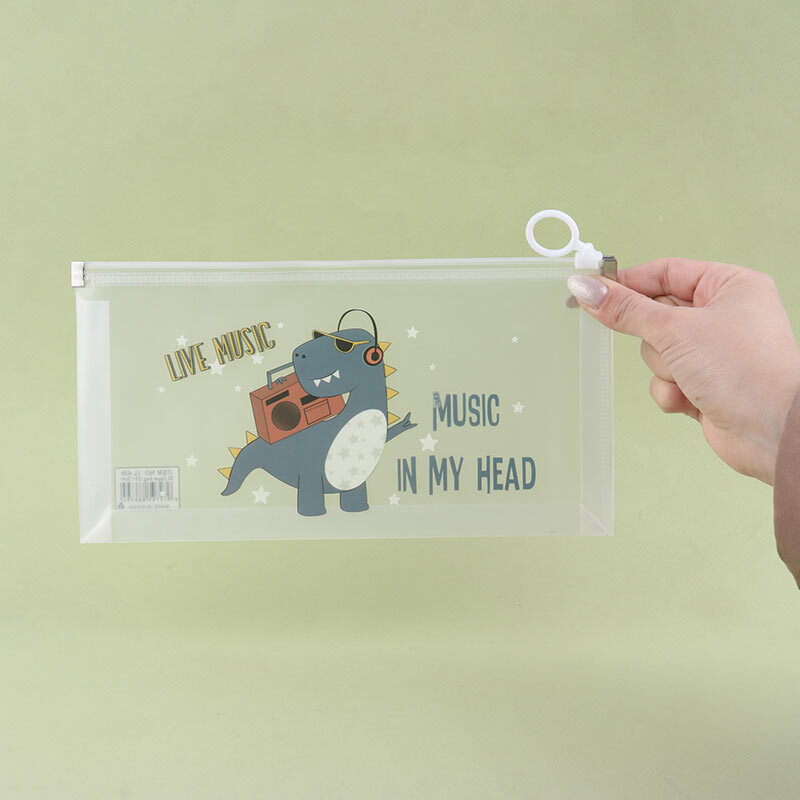 پوشه زیپ دار طرح فانتزی LL-639 سایز A6