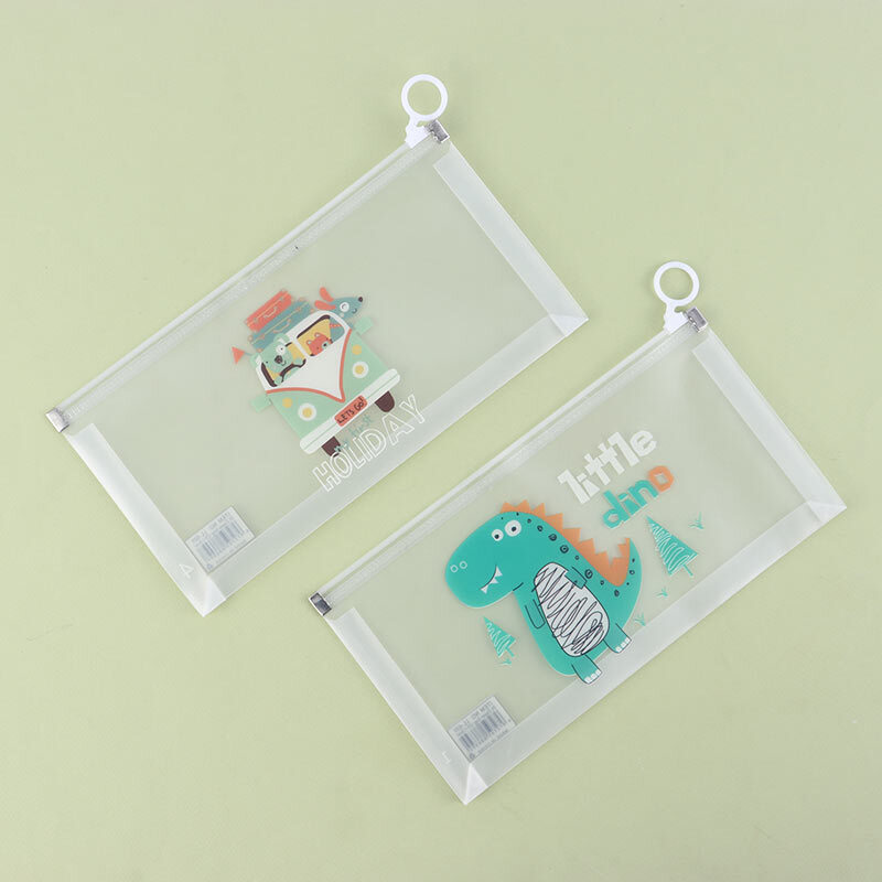 پوشه زیپ دار طرح فانتزی LL-639 سایز A6