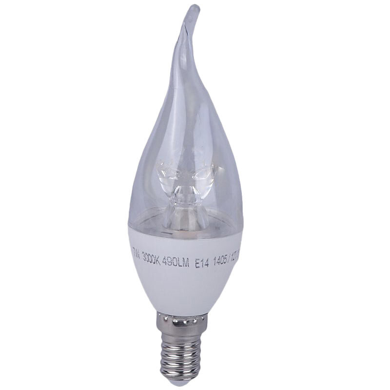 لامپ اشکی 7 وات شفاف فروزش F3000 پایه E14
