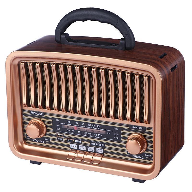 رادیو اسپیکر بلوتوثی گولون RX-BT929