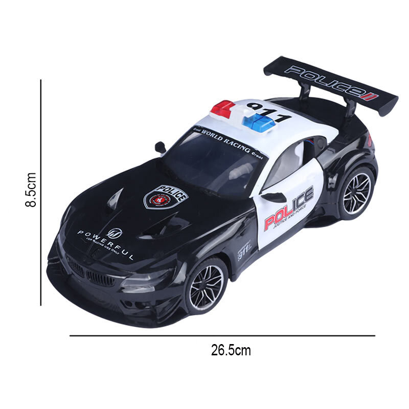 ماشین کنترلی شارژی پلیس Hua Le Xing Toys NO.MK772A کد MK308A