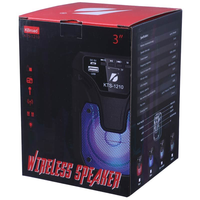 اسپیکر بلوتوثی کی برود KTS-1210