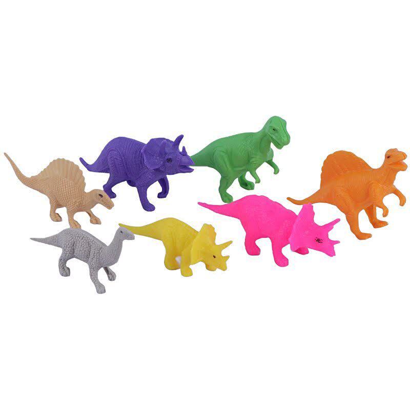 اسباب بازی حیوانات باغ وحش Rangool فرفره های رنگی پویا بسته 7 عددی