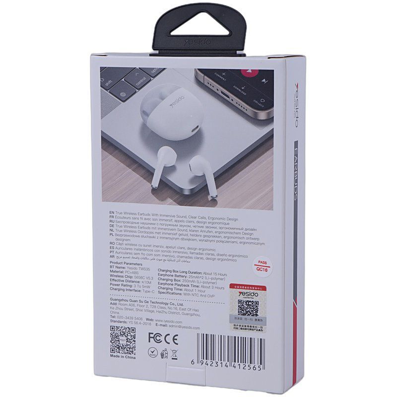 هندزفری بلوتوثی یسیدو TWS35