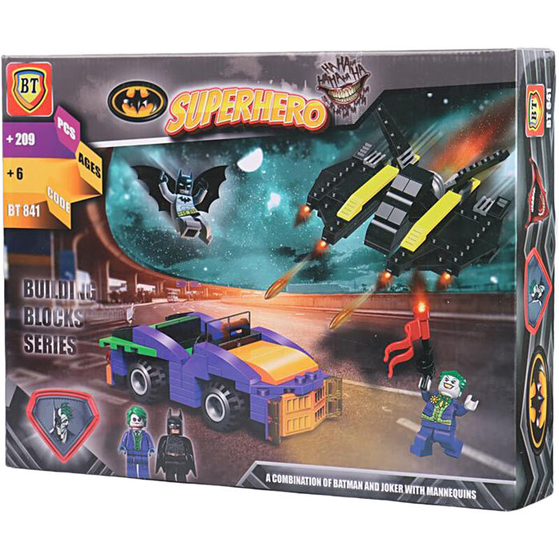 لگو بتمن و جوکر 209 تکه BT BT841 کد 010372