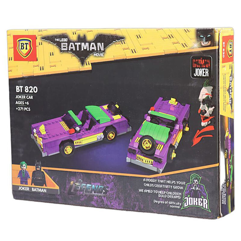 لگو ماشین جوکر 271 تکه BT BT820 کد 010558