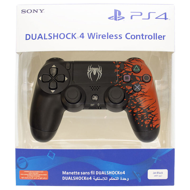 دسته بازی بی سیم SONY PlayStation 4 DualShock 4 High Copy طرح Spider Man کد 16