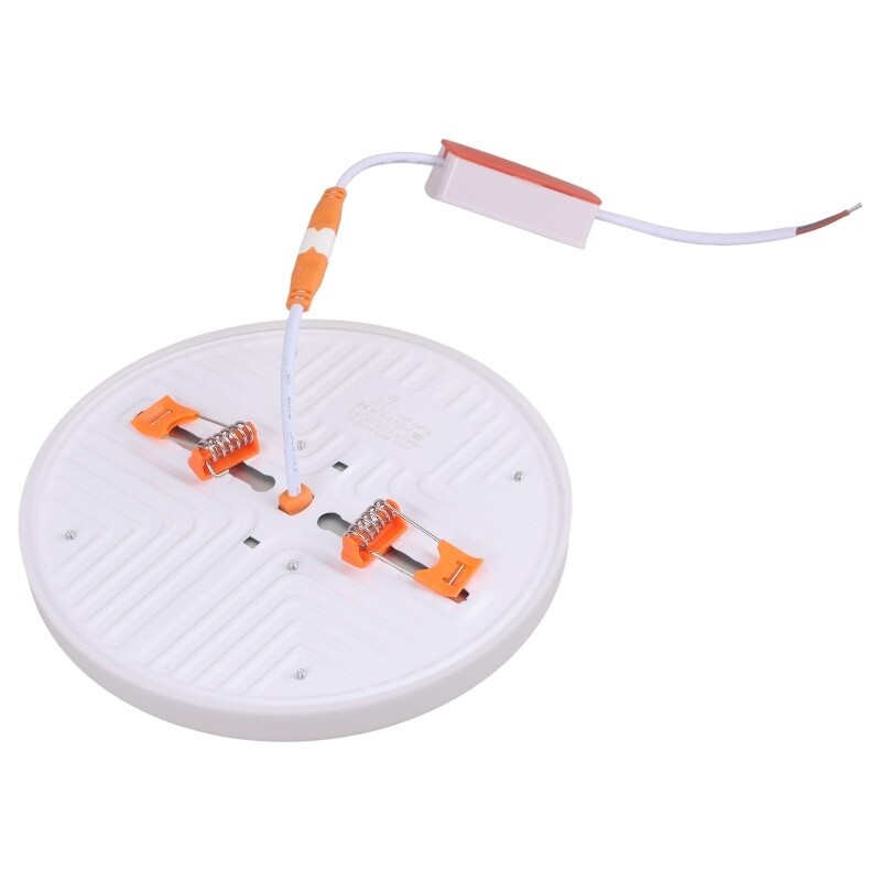 پنل تمام نور توکار گرد 24 وات فنر متغیر پرشین لایت ایران Arta