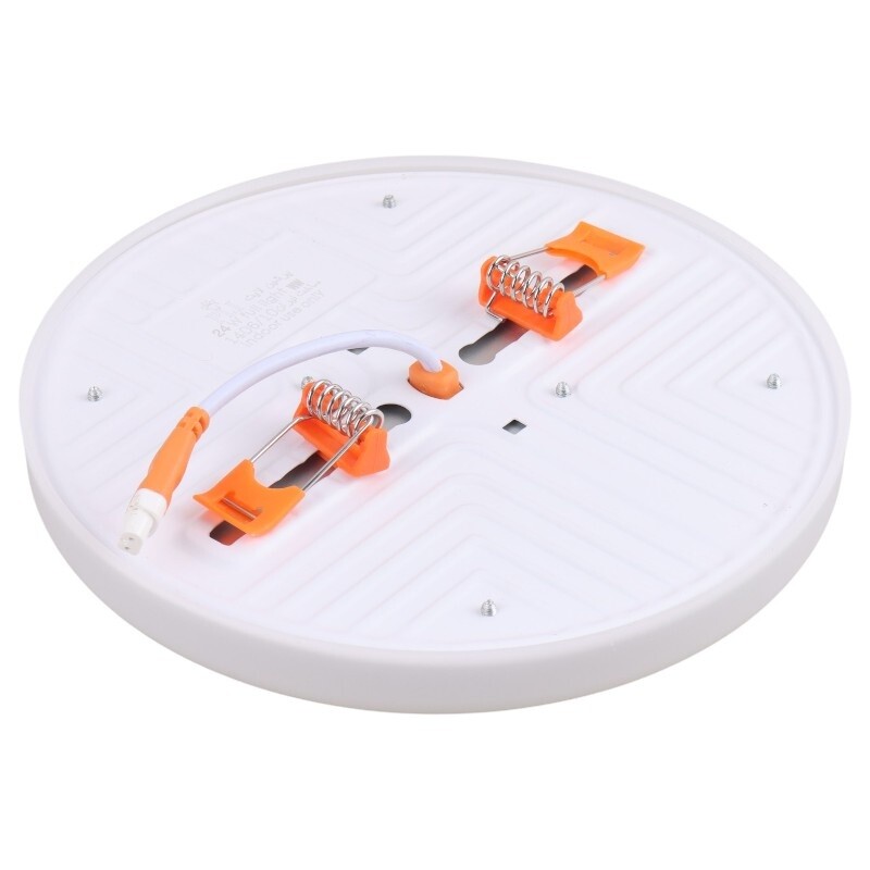 پنل تمام نور توکار گرد 24 وات فنر متغیر پرشین لایت ایران Arta